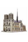 2 ADET  Notre Dame De Paris - Fransa 3D Puzzle