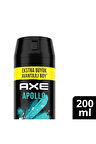 3 ADET  Axe Apollo Deodorant 200 ml