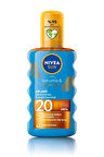 3 ADET  Nivea Sun Güneş Spreyi Koruma&Bronzluk SPF 20 200 ml