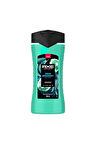 3 ADET  Axe Duş Jeli 3in1 Aqua Bergamot 300 ml