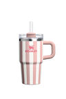 3 ADET  Stanley The Quencher H2.0 FlowState Peach Whip Cabana Gloss Pipetli Termos 0,6 Litre