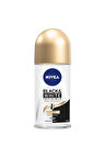 4 ADET   Nivea Roll-On Invisible Black&White İpeksi Pürüzsüzlük 50 ml