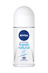 4 ADET   Nivea Roll-On Fresh Natural 50 ml