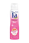4 ADET   Fa Deodorant Freshly Free Greyfurt&Lychee Sprey Kadın 150 ml