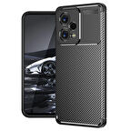 Xiaomi Redmi Note 12 Pro 5G ile Uyumlu Kılıf Focus Karbon Tasarım Telefon Kılıfı Kapak