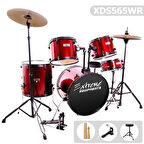 Bateri Davul Seti Kırmızı XDS565WR