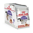 Royal Canin Gravy Sterilised Kısırlaştırılmış Yaş Kedi Maması 12 Adet 85 gr