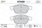 ÖN FREN BALATASI RENAULT LAGUNA 2 2001-2005 LAGUNA 3 2007-2015 MEGANE 2 2002 7701206598 7701208183 7701209808