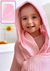 Bebek Havlu ve Kese Seti – Organik Muslin Yumuşaklığıyla Banyo Keyfi