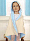 Kapüşonlu Müslin Bebek Havlusu – Pamuk Banyo ve Plaj Havlusu