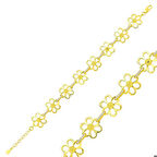 Gümüş Gold Sarı Papatya Kadın Bileklik