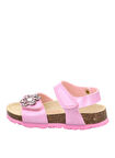 Superfit Koyu Pembe Kız Bebek Sandalet BIOS 1-000118-5500-1