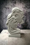Sevgili Çift Heykeli Biblo Sevgililer Günü 18x8x4cm