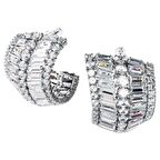 5598344 Swarovski Küpe Hyperbola:Pe L White/Rhs