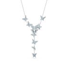 5662179 Swarovski Kolye Mp Lilia:Necklace Blu/Rhs