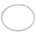 5681801 Swarovski Kolye Matrix Tennis  Neclace, Round cut, Small, White, Rhodium plated
