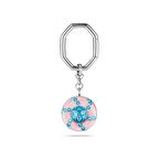 5713885 Swarovski Anahtarlık Dulcıs:Keyrıng Aqua/Rhs