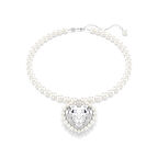 5720858 Swarovski Kolye Ss25 Capsule:Necklace Prl Cry/Rhs