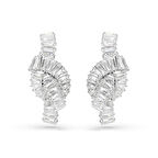 5727040 Swarovski Küpe Matrıx:Pe Knot Whı/Rhs