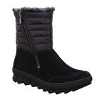 Legero Süet Siyah Kadın Kar Botu 2-009900