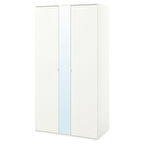 Gardırop, beyaz, 105x57x200 cm
