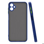 Samsung Galaxy A05 Uyumlu Kılıf Renkli Kenarlı Arkası Mat Yüzeyli Telefon Kılıfı Kapak