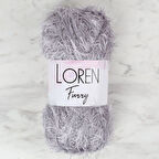 Loren Furry Gri El Örgü İpi - RF006 - 34045