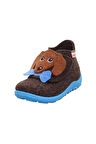 Superfit Happy Octi Çocuk Keçe Panduf - Kahve Köpek 006295-3010