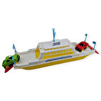 Feribot Araç Taşııyan Gemi 45 cm - Sarı