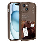 Apple iPhone 13 ile Uyumlu Kılıf Kamera Korumalı Yüzeyi Baskılı Arka Kapak