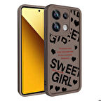 Xiaomi Redmi Note 13 4G ile Uyumlu Kılıf Kamera Korumalı Yüzeyi Baskılı Arka Kapak