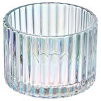 Tealight mumluk, sedef rengi, 5 cm