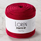 Loren Penye Kumaş El Örgü İpi Bordo - 6 - 34467