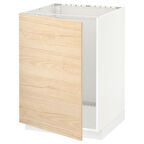 Eviye dolabı, ASKERSUND açık dişbudak, 60x60 cm, 1 kapaklı