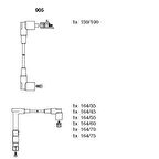 ATESLEME KABLOSU SETI MERCEDES M104 W124 S124 C124 A124 W140 R129 0986356314 ZEF597