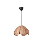 Sarkıt lamba , rattan-siyah, 45 cm