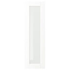 Cam kapak, beyaz-ahşap görünümlü, 30x100 cm