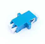 FİBER ADAPTÖR LC SM DUPLEX BLUE