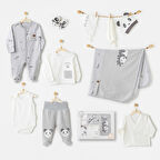 Andywawa AC26021 Keep Smiling 10'lu Hastane Çıkışı Grey