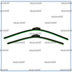 SİLECEK SÜPÜRGESİ TAKIM CIVIC 2006-2011 FD6 / 2012-2015 SEDAN FB7 / 28+ 23 (700MM+580MM) 76620 SNA A11