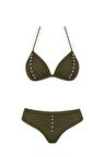 Üçgen Boncuklu Bikini Takım 