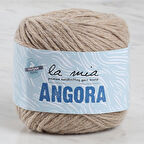La Mia Angora 50gr Açık Kahve El Örgü İpi - L098 - 33806