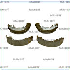 FREN BALATA BRAVA 1998-2002 / BRAVO 1998-2002 / MAREA 1998-2002 LEVYELİ PABUÇ ARKA 9947690