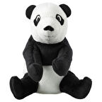 Yumuşak oyuncak, siyah-beyaz, 11 cm, panda