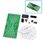 5V Led Elektronik Kum Saati Hobi Devresi DIY Lehimleme Kiti - Demonte(Montesiz)