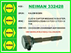 KALEM BOBİN CLIO 4-CAPTOR-MEGANE 4-DUSTER-SANDERO-LOGAN 0.9 TCE-1.2 TCE-1.6 TCE 224332428R
