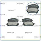 FREN BALATA FORESTER 2008-2013 ÖN ECO 26296AJ02A