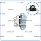 TAKOZ MOTOR DOBLO 3 2010 ÖN SOL 1.3 JTD 51813603