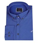 Erkek Büyük Beden 115 Kilo İçin Uygun Likralı Uzun Kol Gömlek