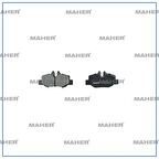 FREN BALATA MERCEDES VITO 2003-2014 W639 / VIANO 2003-2014 W639 ARKA FİŞLİ A0004216210